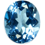 Blue Topaz Coloured Gemstones Australia