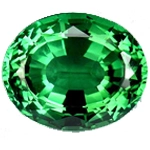 Green Tourmaline Coloured Gemstones Australia