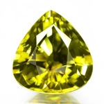 Yellow Tourmaline Nature Coloured Gemstones Australia