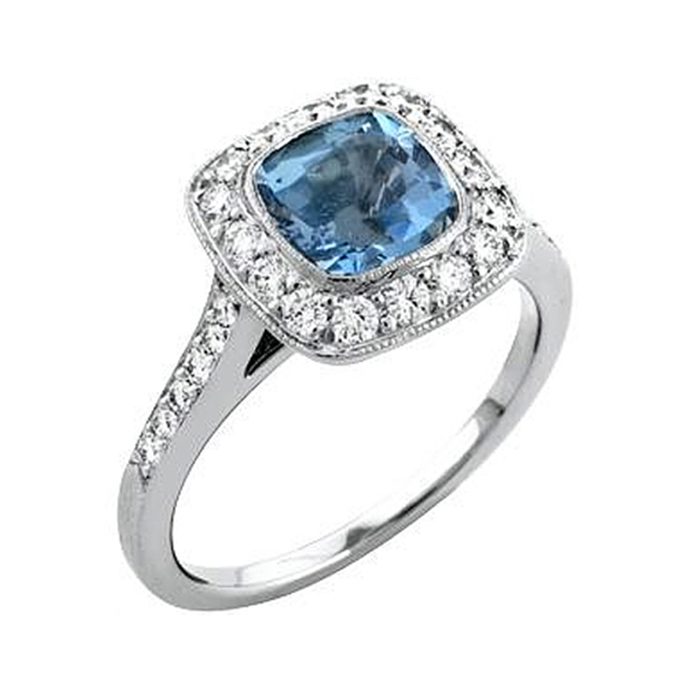 Aquamarine Ring