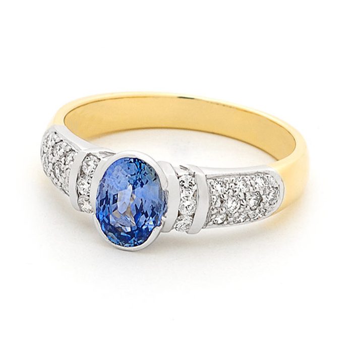 Blue Sapphire Ring 1