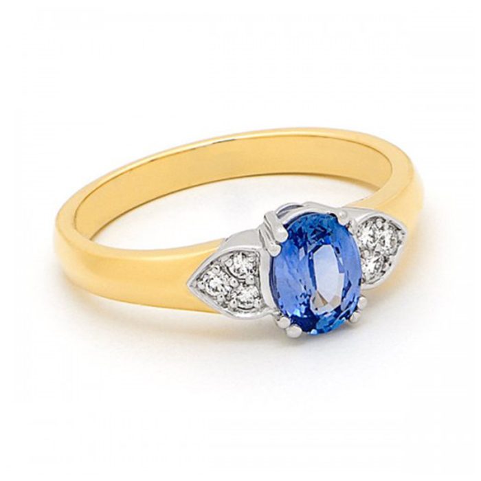 Blue Sapphire Ring 2
