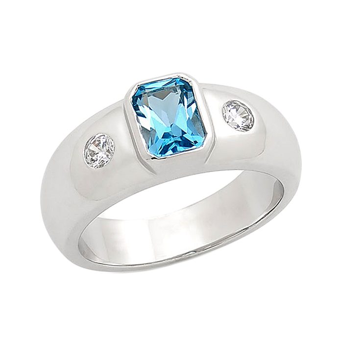 Blue Topaz Ring