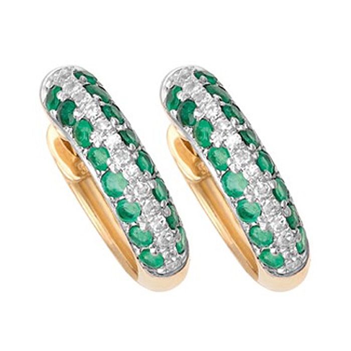 Emerald Earrings