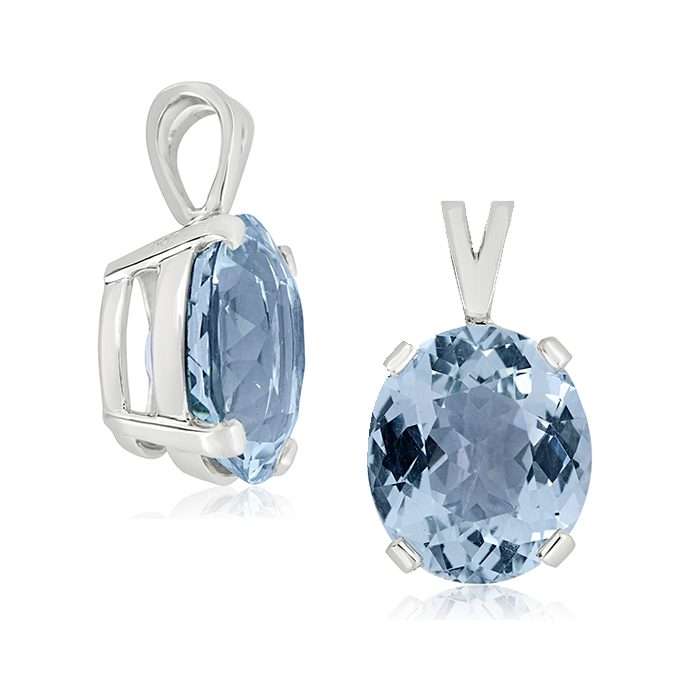 J Hack Aquamarine Earrings