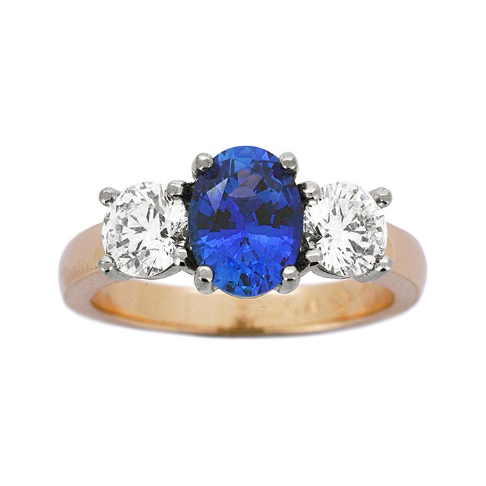 M Winter Oval Sapphire